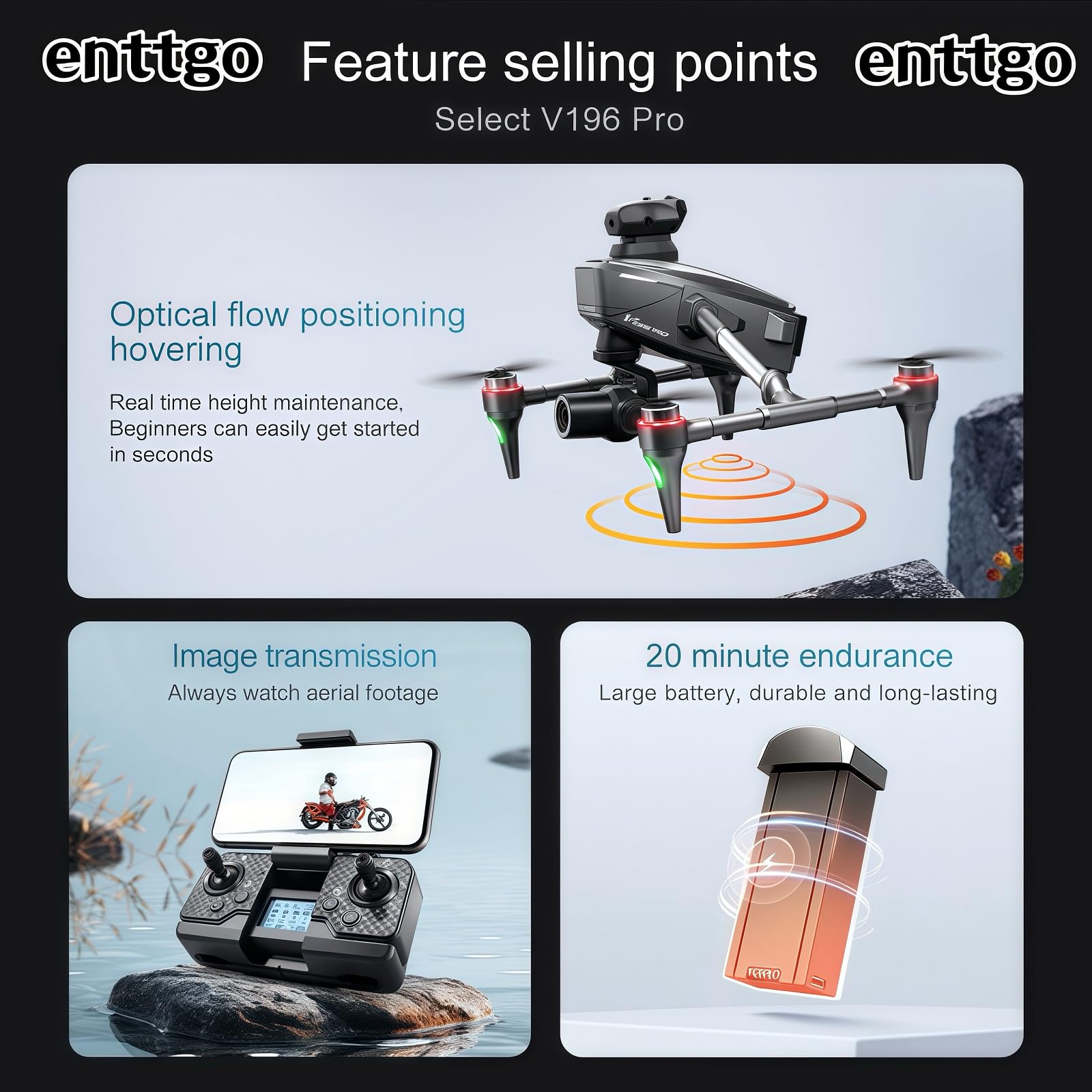 ドローン GPS Amazon.com: V196 GPS Drone with 1080P HD Camera, Two